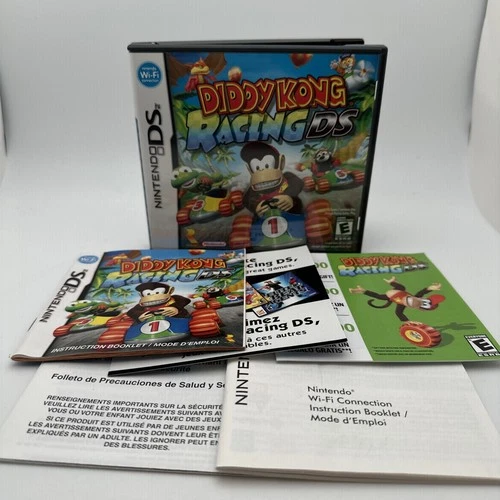 Diddy Kong Racing DS (Nintendo DS, 2007) Case And Manual Only