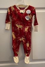 NWT Burt's Bees Baby 100 Organic Cotton Pajama 2 Piece  Sleeper Various Sizes