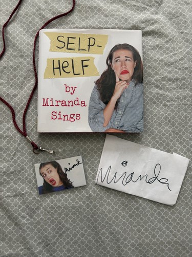Authentic Signed Selp-Helf Hardcover Book by Miranda Sings and Colleen Ballinger