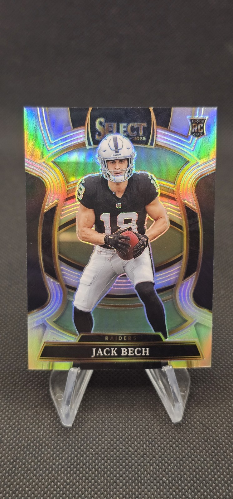 2025 Panini Select - Concourse Jack Bech #6 Silver Prizm (RC)