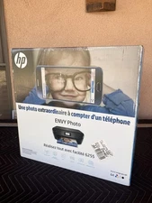 HP ENVY 6255 All-In-One Inkjet Wireless PHOTO Printer New Sealed Box NIB
