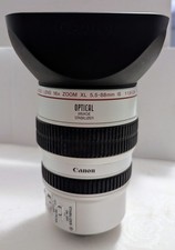 CANON VIDEO LENS 16x ZOOM XL 5.5-88mm IS 1:1.6-2.6 72mm XL1 XL1S XL2 XLH1 & HOOD