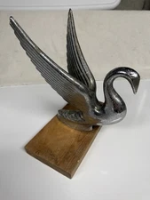Vintage Bugler Swan Hood Ornament For Peterbilt/Kenworth SEE PHOTOS