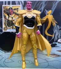 DC MULTIVERSE  GREEN LANTERN GOLD LABEL COLLECTION SINESTRO  ( PARALLAX ) LOOSE