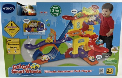 VTech Go! Go! Smart Wheels Ultimate Amazement Park Playset New