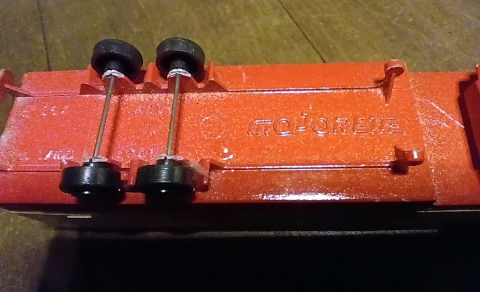 Vintage Majorette Scania Truck 1/100 Renault Trailer. Good Condition - image 3 of 4