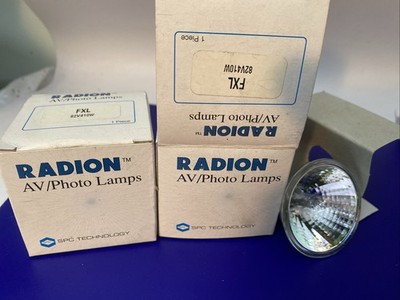 2 NEW -  RADION A/V PHOTO LAMP  FXL 82V410W NOS. V73