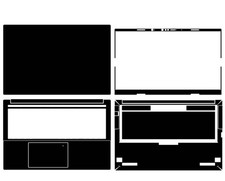 Dazzle Laptop Protector Skin Stickers For ASUS Vivobook Pro 15 OLED N6506