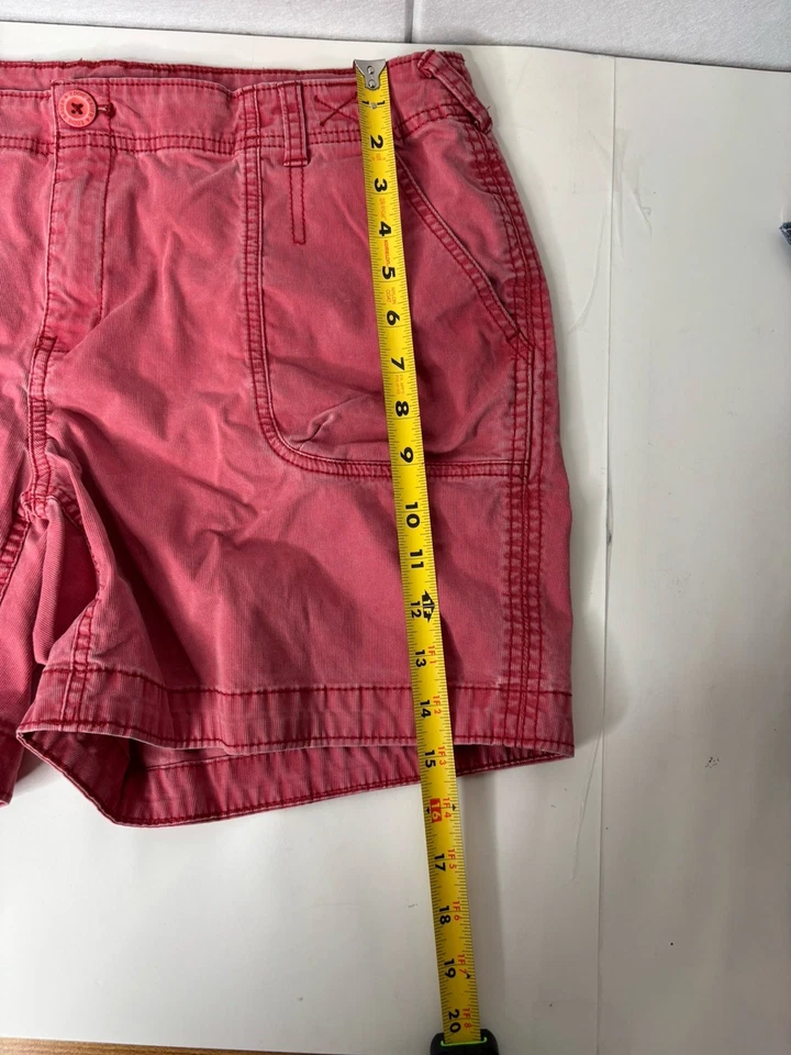 Женские шорты Eddie Bauer Mercer Fit размер 14 коралловая хлопковая смесь - Изображение 2 из 4