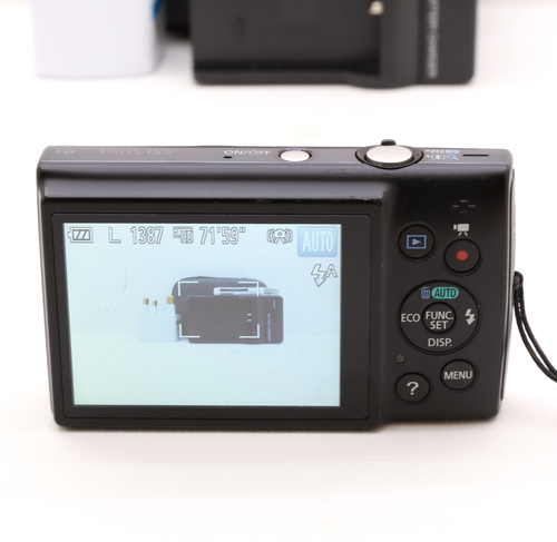 Canon IXUS 155 20MP Compact Digital Camera Black Tested Full Kit - Fast Post - Picture 4 of 16