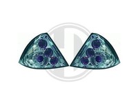DesignrüCkleuchten-Set Klarglas/Chrom FüR Ford Mondeo 2000-2007