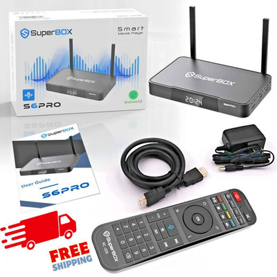 SuperBox S6 Pro   Latest 2025 Model - Used Open Box  - Now Free Shipping