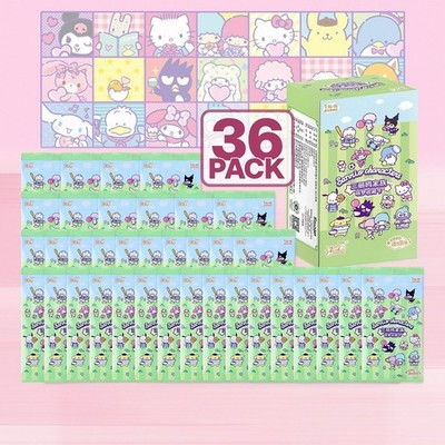 1Box Colorful Sanrio lot of 36Pack Random Cards For My Melody Cinnamoroll