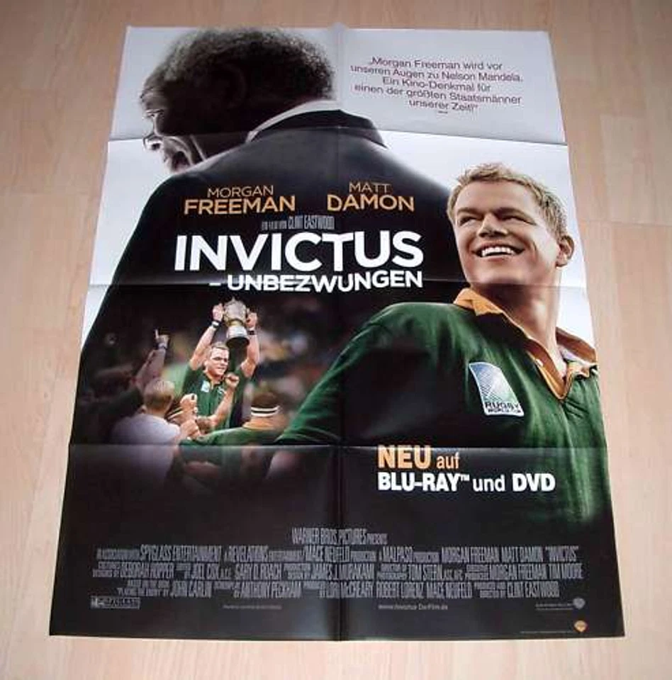 Filmposter A1 Neu Invictus - Unbezwungen Clint Eastwood