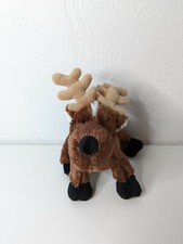 Ganz Webkinz Brown Reindeer Plush Toy Stuffed Animal No Code HM137 Christmas