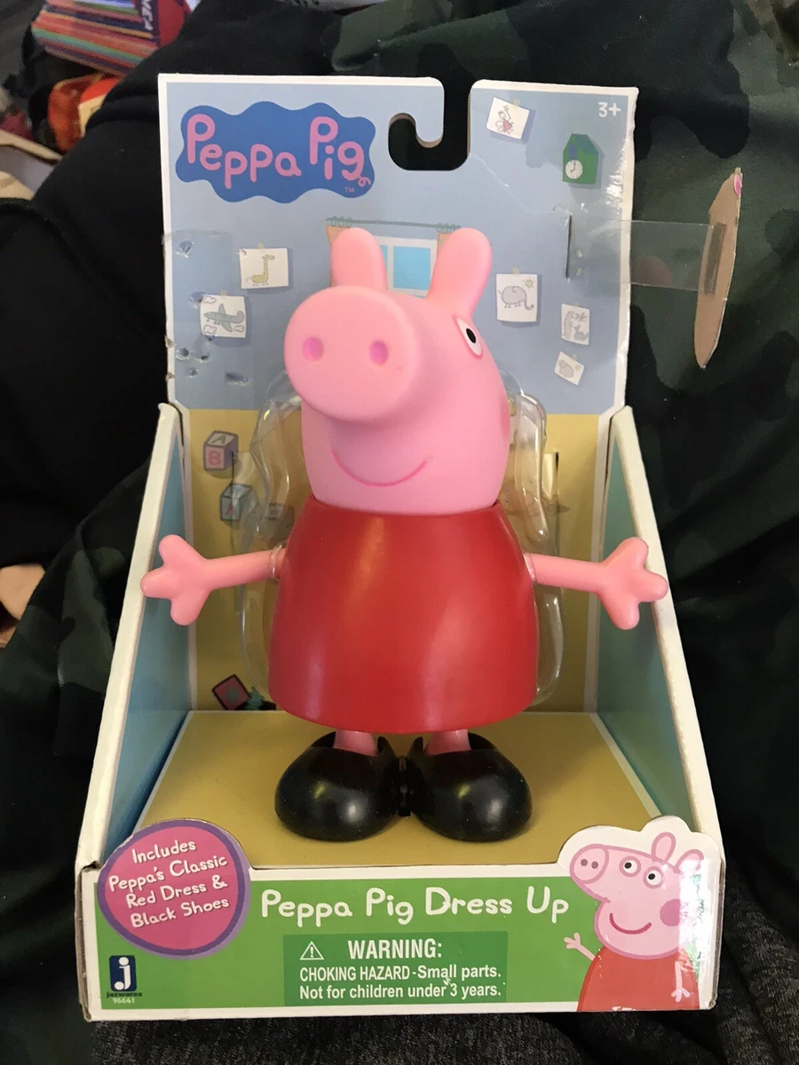 peppa pig dress up toy action figure