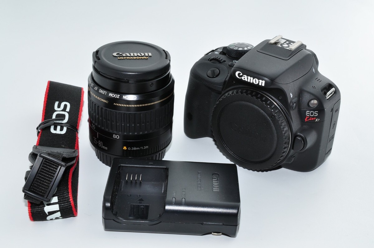 Canon EOS Kiss X7 Rebel SL1 100D 18.0MP Digital Camera + EF 35