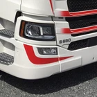 Scania Next Generation Bumper Decal,Sticker Graphic S Series (27)