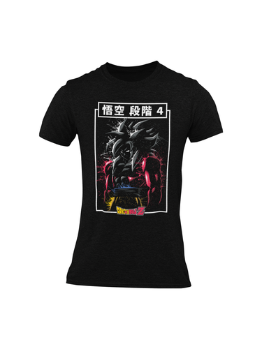 Anime Goku Fire Dragon Ball Z Custom Graphic Uni-Sex T-Shirt - Picture 8 of 8
