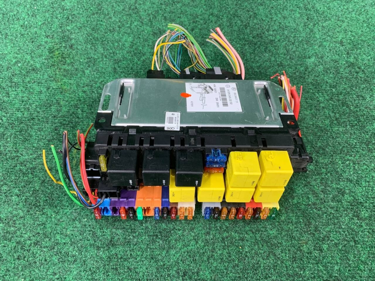 🛑 03-12 Mercedes R230 SL550 SL55 AMG Front Left SAM Fuse Box Control Module OEM
