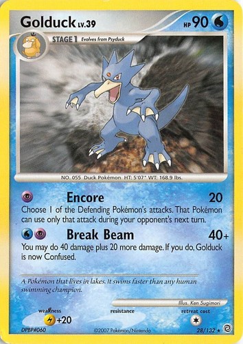 Secret Wonders, Golduck (Lt/Mod Play) p2-29178