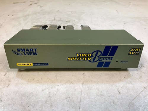 Smart View VS-818PF MSV608P4 400MHz 8-Port VGA Video Splitter For Parts (L1C*) - Picture 1 of 4