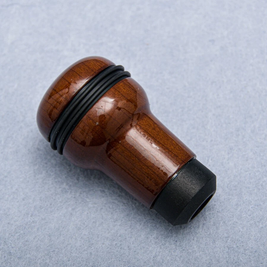 Perilla de cambio de marchas de madera real para Mercedes Benz W113 W114 W115 W123 W124 W201 R107 Foto 2 de 4