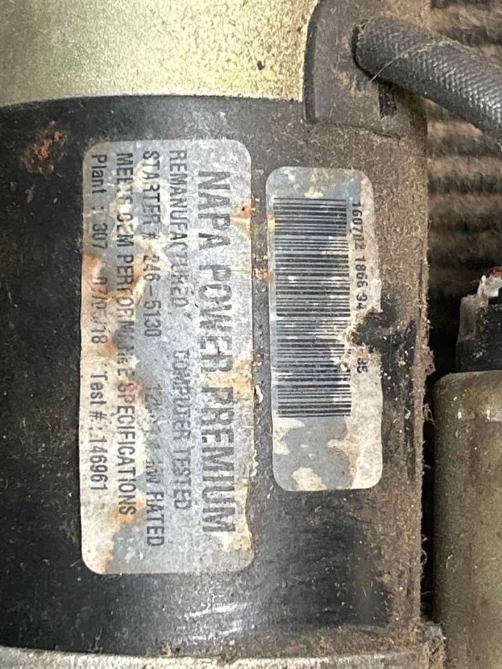 Fits 2003-04 CHEVY SILVERADO Starter Motor OEM:89017441 - Image 4 of 4