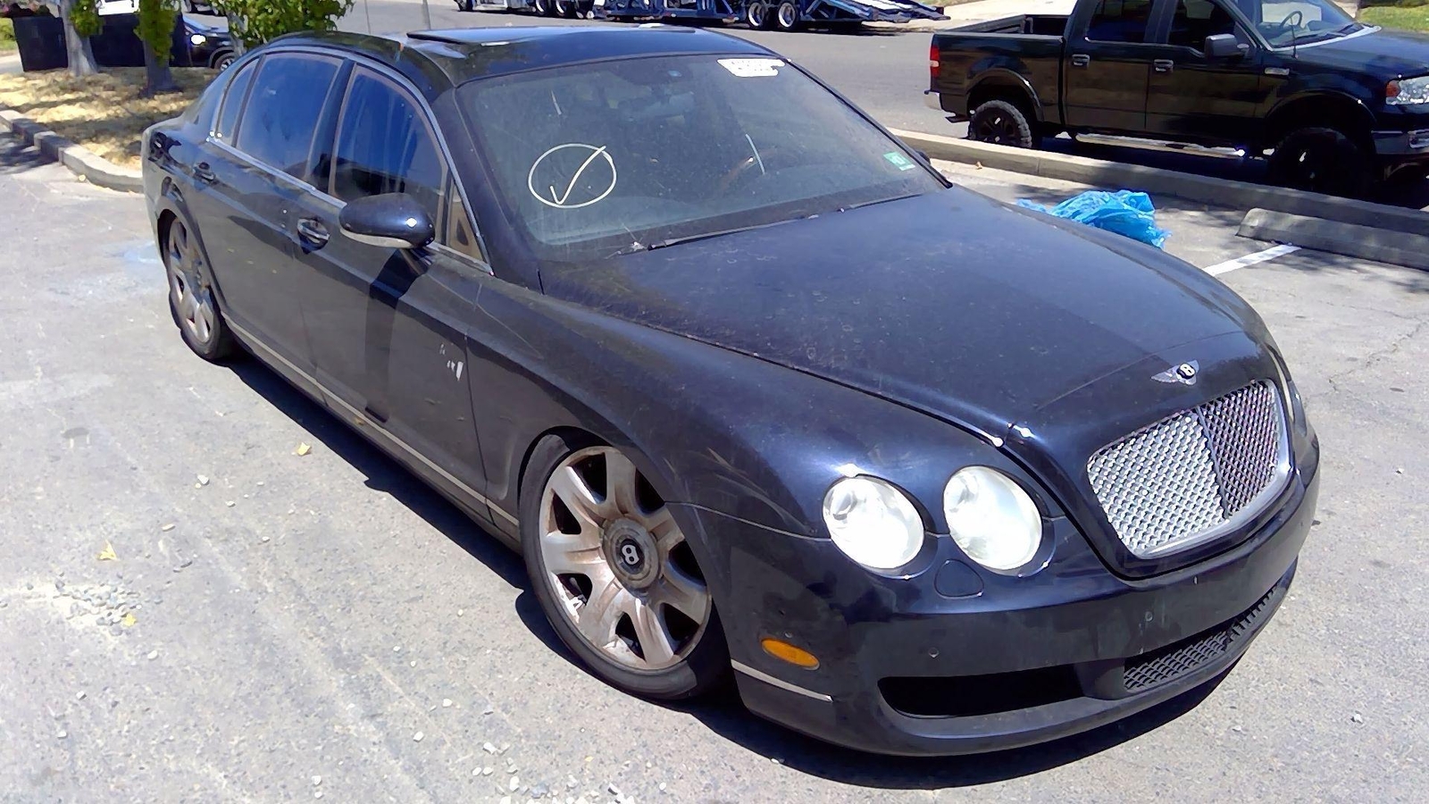 06 BENTLEY Left LH Driver Front Door Regulator