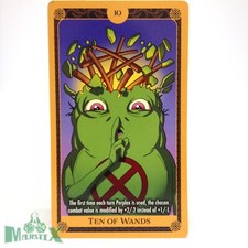 Heroclix X-Men: X of Swords set Ten of Wands Tarot Card 