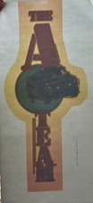 Original Vintage 1983 The A Team TV Show Iron On Transfer