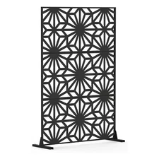Domi Outdoor Metal Privacy Screens and Panels, Free Standing for Patio,Garden