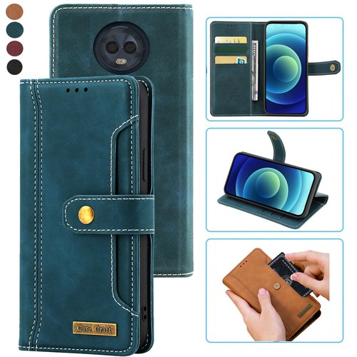 For Motorola Moto G6 Notebook Style Card Case,Leather Magnetic Flip Phone Case - Picture 6 of 22