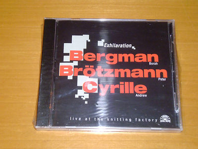 Borah Bergman / Peter Brötzmann / Andrew Cyrille    Exhilaration (VERSIEGELT)