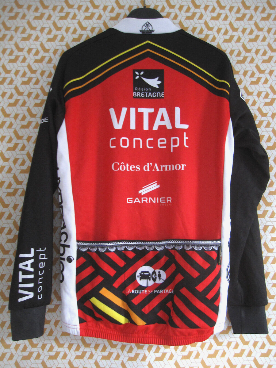 Maillot Cycliste NORET VCP Loudéac Vital Concept – Taille S – France – TB État