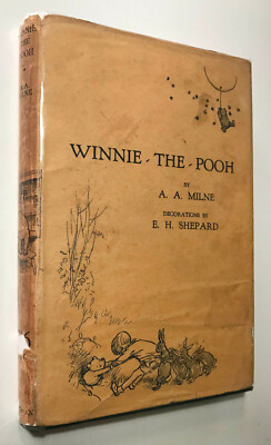 Winnie the Pooh, 1926, A.A.Milne, Stated 2nd Edition; First Form