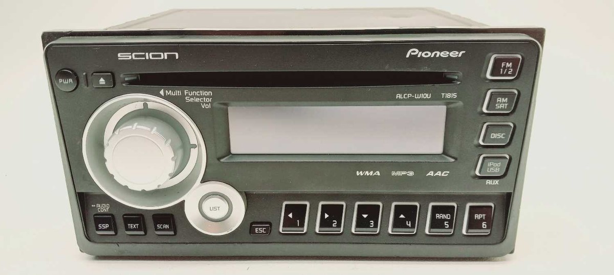 Pioneer Scion 北米トヨタ 純正オーディオ Scion XA XB XD TC Pioneer Radio Mp3 Single CD T1809 Pt546