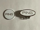 (1) Karsten PING Magnet Coin Golf Marker W/BONUS PING HAT CLIP - A Great Deal!
