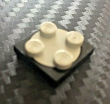 Vinatge Lego Black & Grey Turntable Plate 2x2 6056 4504 4507 4504 251c01