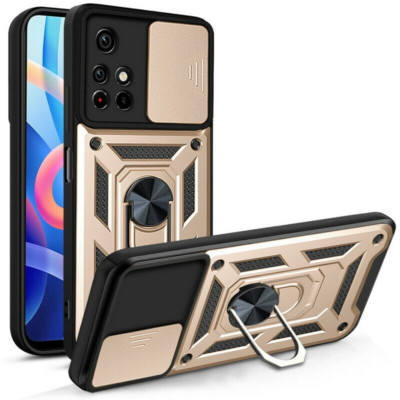 Shockproof Ring Holder Case Cover For Xiaomi Redmi Note 11 10 9 Pro Mi 11T Lite