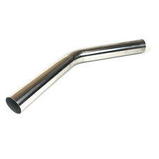 2 Inch Pipe 45 Degree Bend Elbow Angle Stainless Steel Metal Alloy Intake Garage