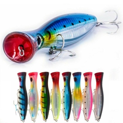 1pcs Big Popper Fishing Lure 12cm 40g Crankbait Iscas Artificial Wobblers Abs Ebay 1pcs Big Popper Fishing Lure 12cm 40g Crankbait Iscas Artificial Wobblers Abs Ebay