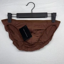 Todd Sanfield Brief Men's Medium Brown Chocolate Defiant Micro Underwear NEW