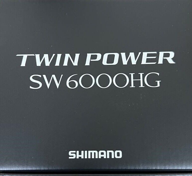 Spinning Reel 21 TWIN POWER SW 6000HG 5.7:1 Fishing Reel IN BOX