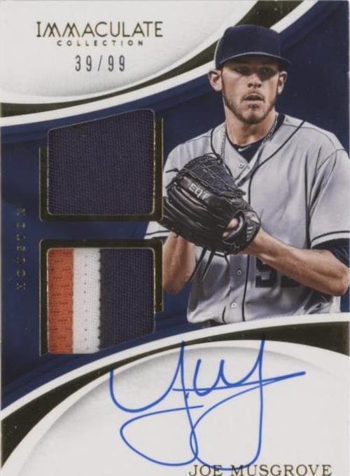 2017 Panini Immaculate Collection - Joe Musgrove #SPR-JM - 1 of 1