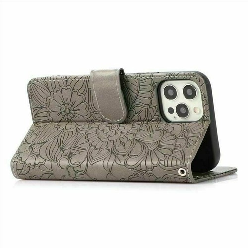 Magnetic Leather Stand Flip Wallet Case For iPhone 15 14 13 12 Pro Max 11 8 7 6P - Picture 22 of 54