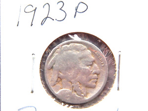 1923 (P) Indian Head/Buffalo Nickel