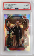 2022 Prizm WNBA A'ja Wilson Hyper #39 PSA 10