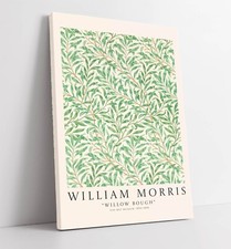 WILLIAM MORRIS 'WILLOW BOUGH' PLANT HOME DECOR CANVAS WALL ART PICTURE PRINT