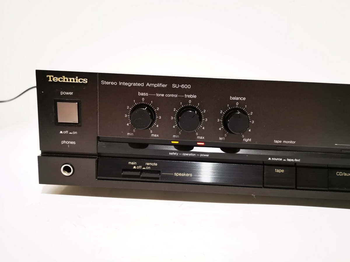 Technics Class A Stereo Integrated Amplifier SU-600 | eBay
